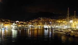 Port Hercule mit Blick auf Monaco