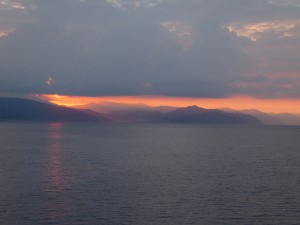 Sonnenaufgang bei PortofinoSonnenaufgang bei Portofino
