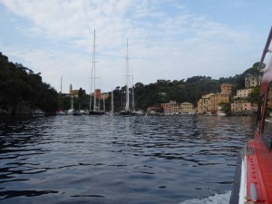 Tendern nach Portofino
