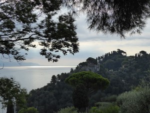 Ausblick zum Castello Brown