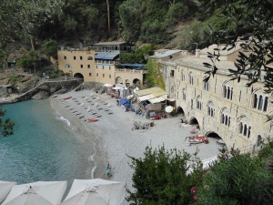 Blick auf den Strand