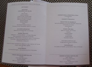 Mittagessen "Antipasti"