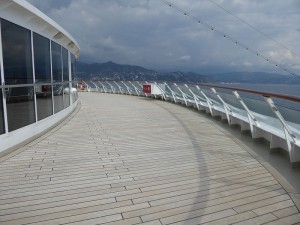 Außendeck Deck 8