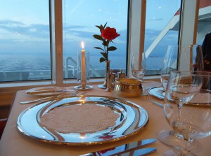 Tisch mit Aussicht