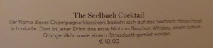 The Seelbach Cocktail