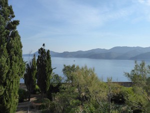Blick zum Festland