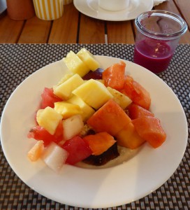 ... noch mehr Obst zum Müsli