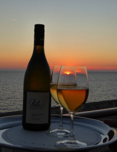 Sonnenuntergang an der Sansibar