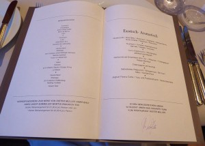 Restaurant Dieter Müller Aisatisch-Exotisch