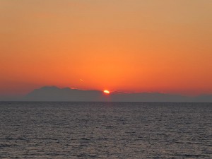 Sonnenaufgang bei Capri