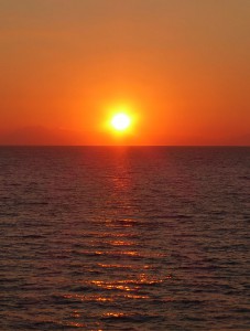 Sonnenaufgang bei Capri