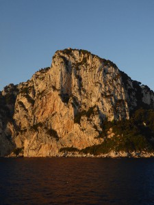 Ostspitze mit der Villa Iovis