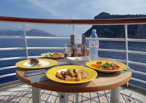 Mittagessen in der Eigner-Ecke