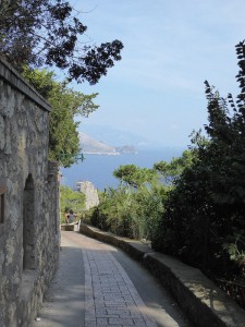 Weg zum Arco Naturale