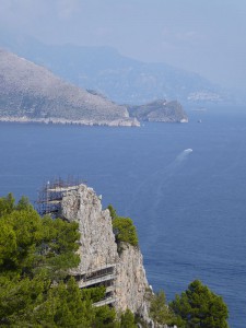 Arco Naturale mit Blick zur Amalfiküste