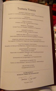 Karte Venezia