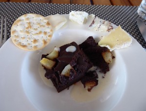 Dessert und Käse
