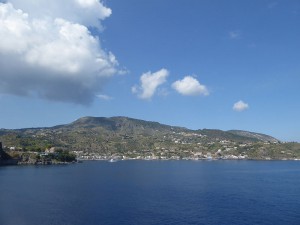 Blick auf Lipari