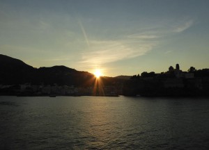Sonnenuntergang über Lipari