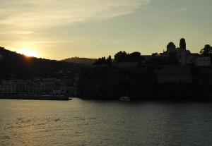 Sonnenuntergang über Lipari