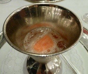 Sorbet von Blutorange und Kardamom