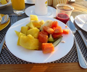 noch mehr Obst und weniger Müsli