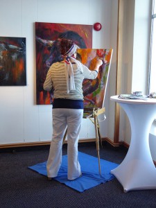 Live-Malen mit Stefanie Klymant