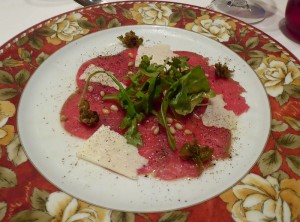Carpaccio di Manzo