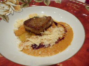 Ravioli di Zucca e Fegato d´Oca