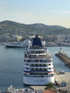 MS Europa in Ibiza