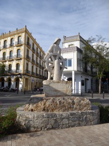 Seemannsstatue