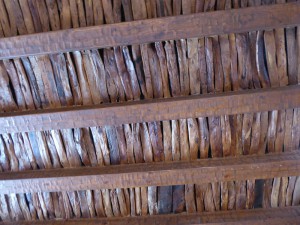 historische Holzdecke