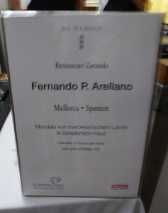 Fernando P. Arellano - Mandala vom marokkanischen Lamm in Schafsmilch-Haut