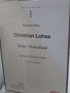 Chrstian Lohse - Berliner Cheese Cake