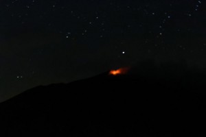 Stromboli bei Nacht