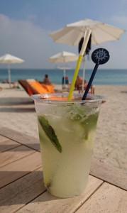 mit einem Mojito