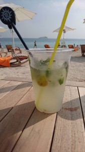 mit einem Mojito