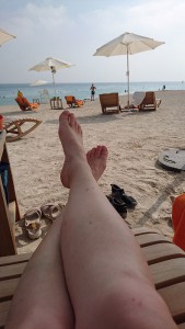 Relaxen am Strand