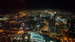 Dubai bei Nacht