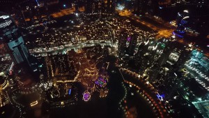 Dubai bei Nacht