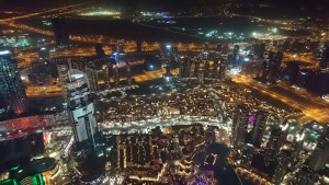 Dubai bei Nacht