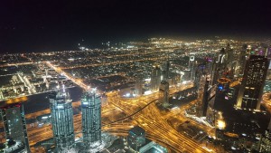 Dubai bei Nacht