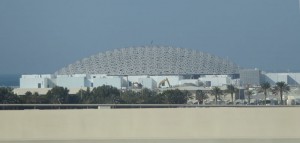 künftiger Abu Dhabi Louvre auf Saddiyat