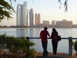 Skyline von Abu Dhabi