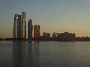 Skyline von Abu Dhabi
