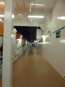 Promenade auf Deck 7