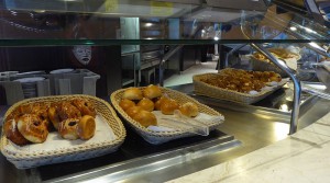 Frühstücks-Auswahl Zanzibar Cafeteria