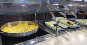 Frühstücks-Auswahl Zanzibar Cafeteria