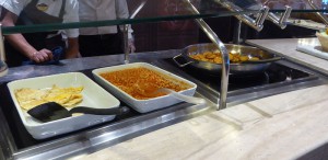 Frühstücks-Auswahl Zanzibar Cafeteria