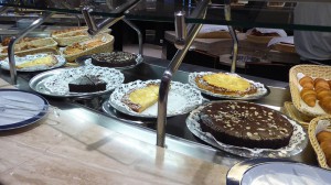 Frühstücks-Auswahl Zanzibar Cafeteria